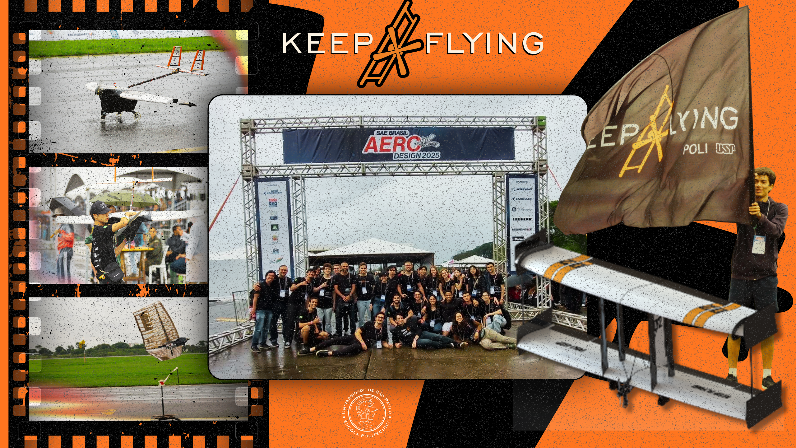 Capa Equipe Keep Flying